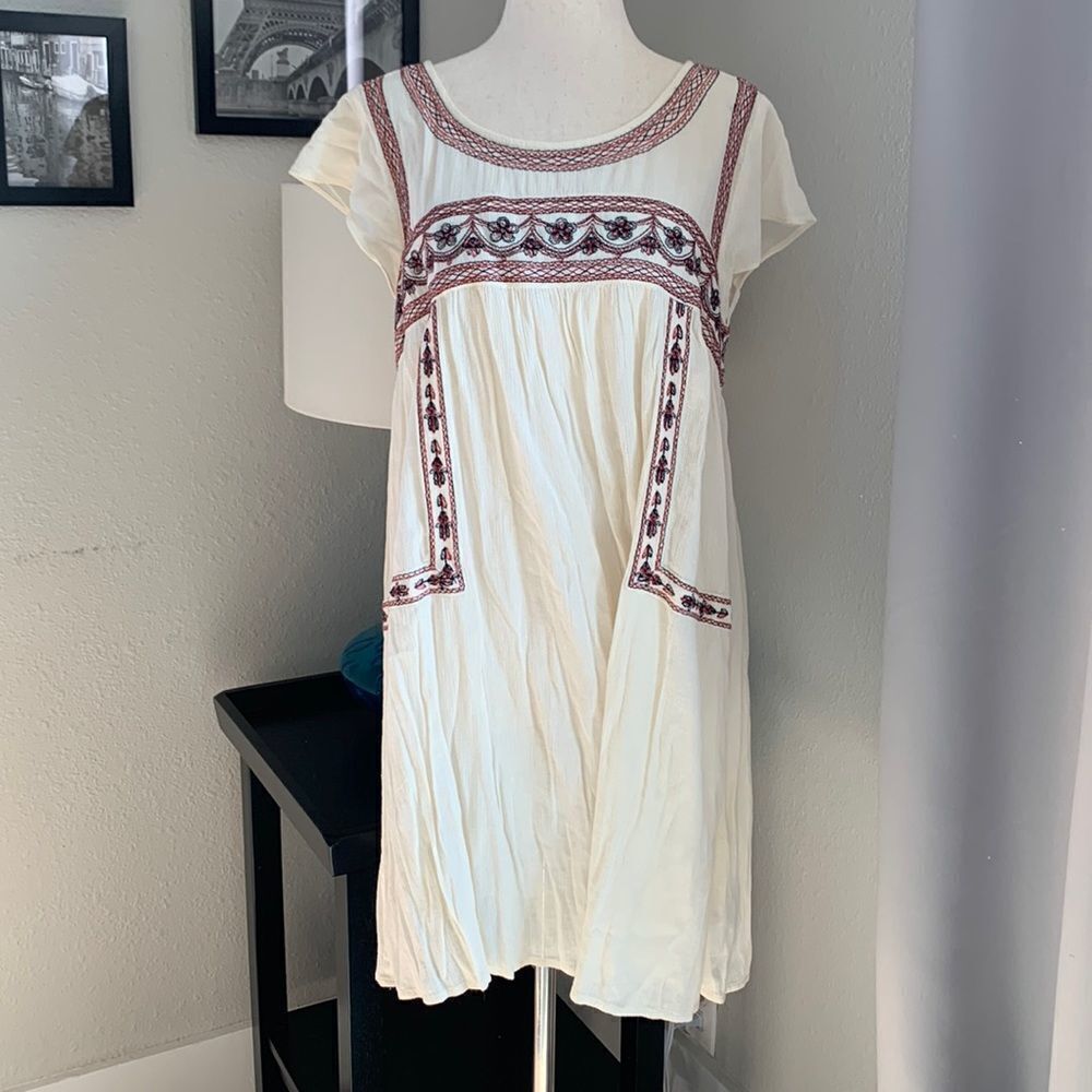 American Eagle boho babydoll dress sz medium like new